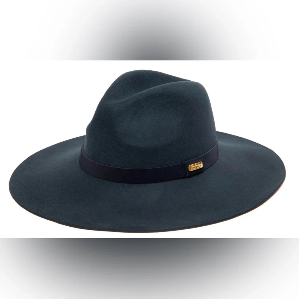 Trina Turk “Felix Packable Fedora” / wide brim luxurious Wool  - NWT